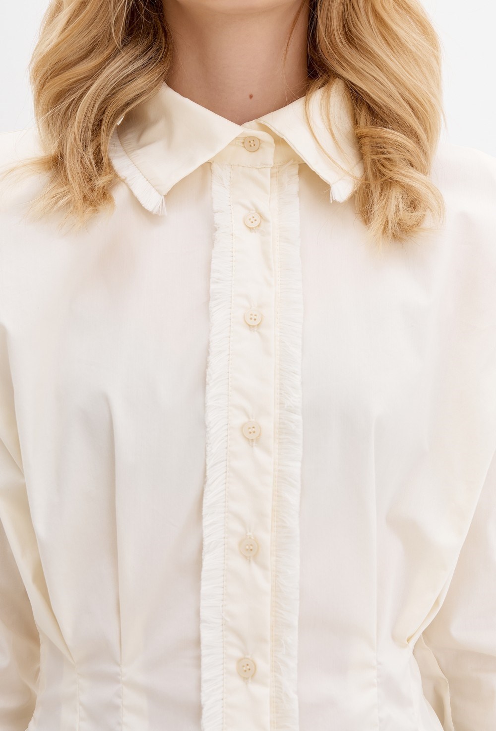 Блуза с бахромой - фото 107869