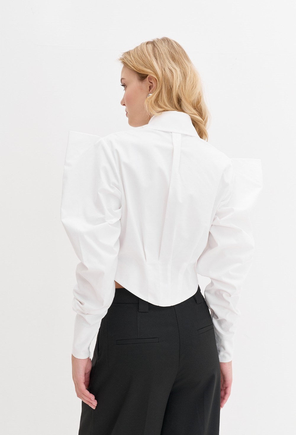 Блуза с рукавами "Платок" - фото 107874