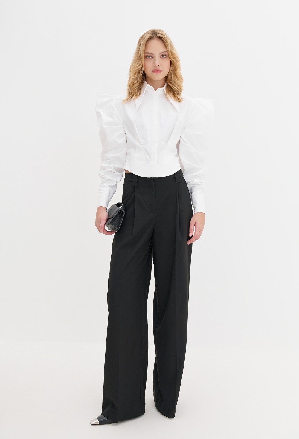 Блуза с рукавами "Платок" - фото 107876