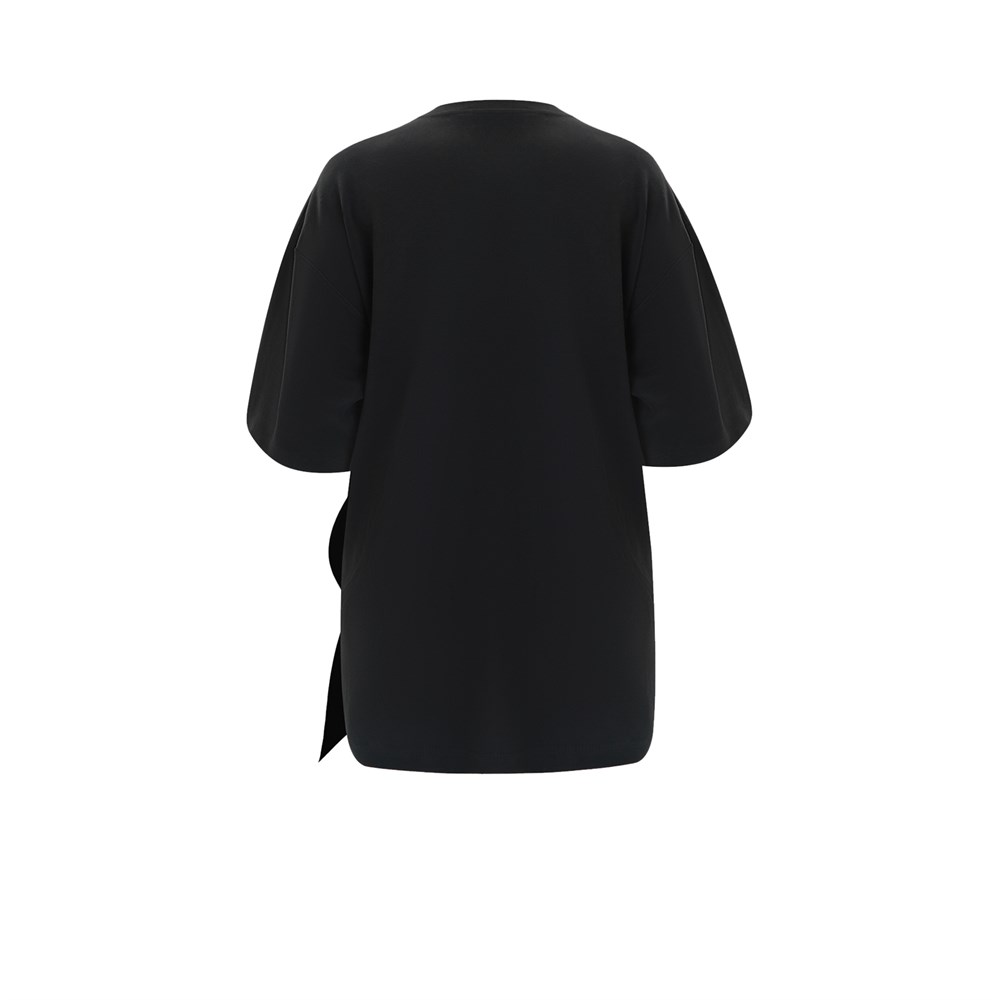 Футболка с драпировкой "Платок" - фото 107893