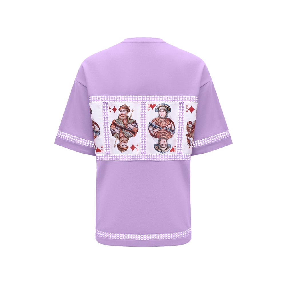 Футболка с принтом "Карты" - фото 107896