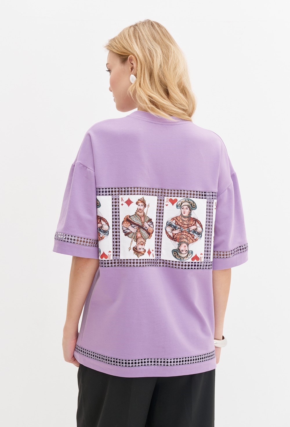 Футболка с принтом "Карты" - фото 107898