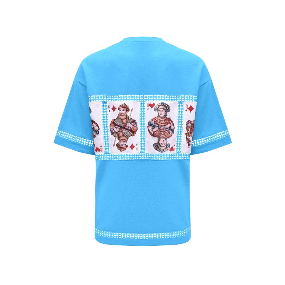 Футболка с принтом "Карты" - фото 107901