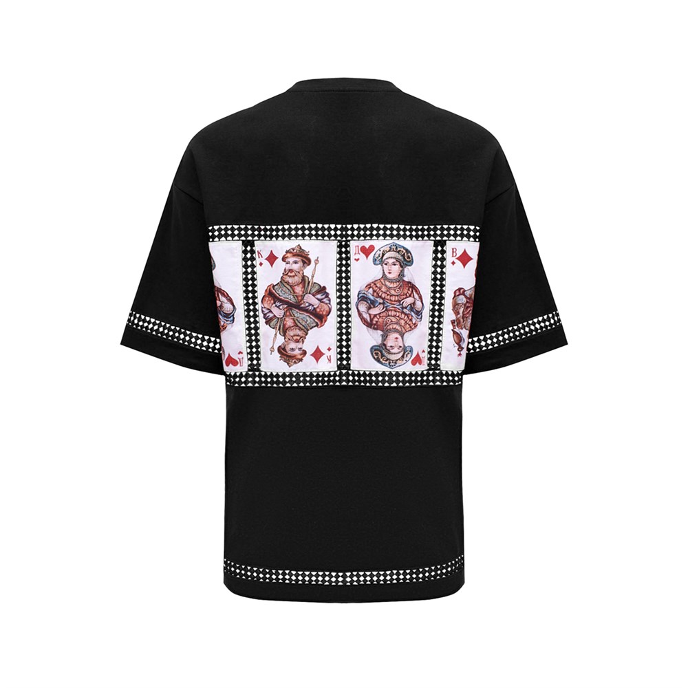 Футболка с принтом "Карты" - фото 107903