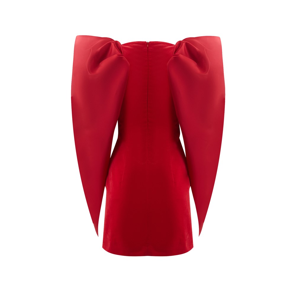 Платье с рукавами "Платок" - фото 107921