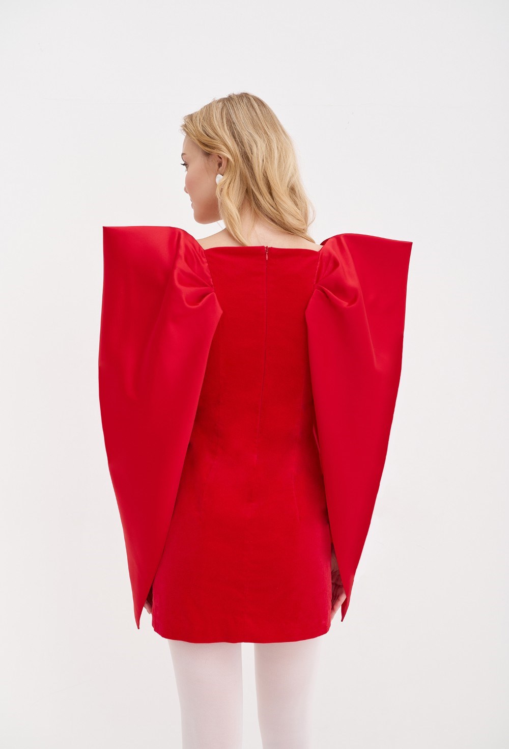 Платье с рукавами "Платок" - фото 107926