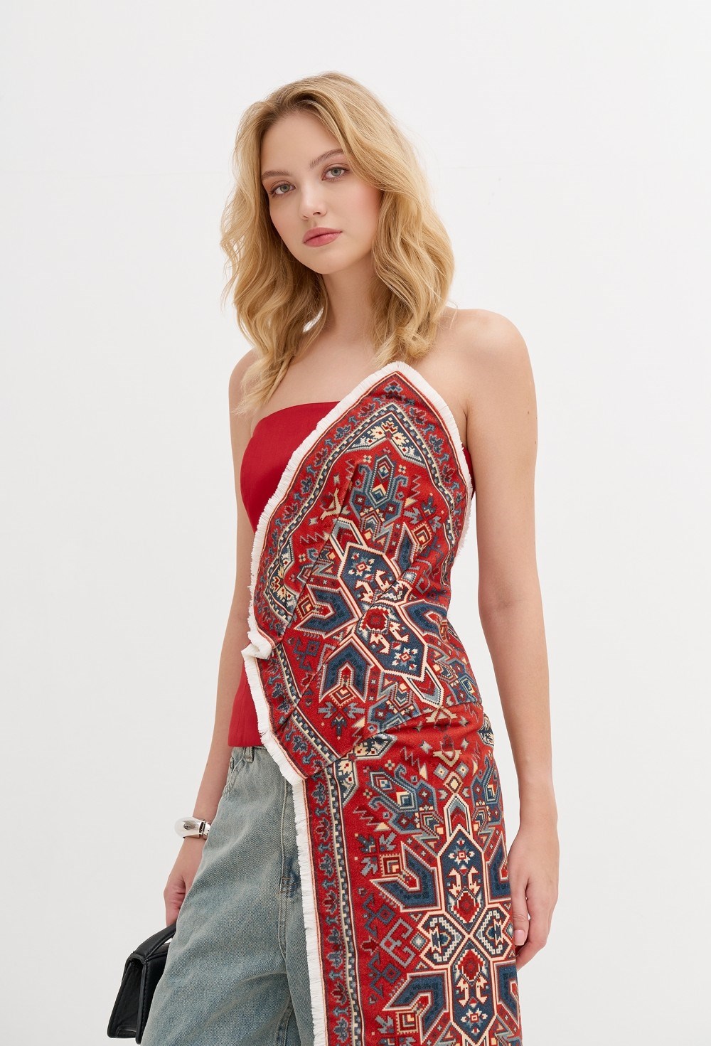 Корсет с принтом "Ковер-самолет" - фото 107938