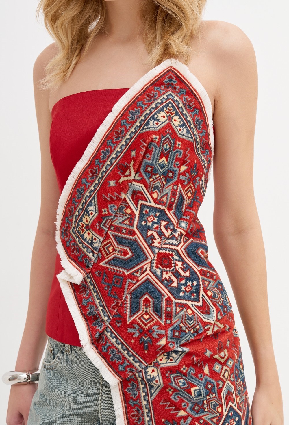 Корсет с принтом "Ковер-самолет" - фото 107941