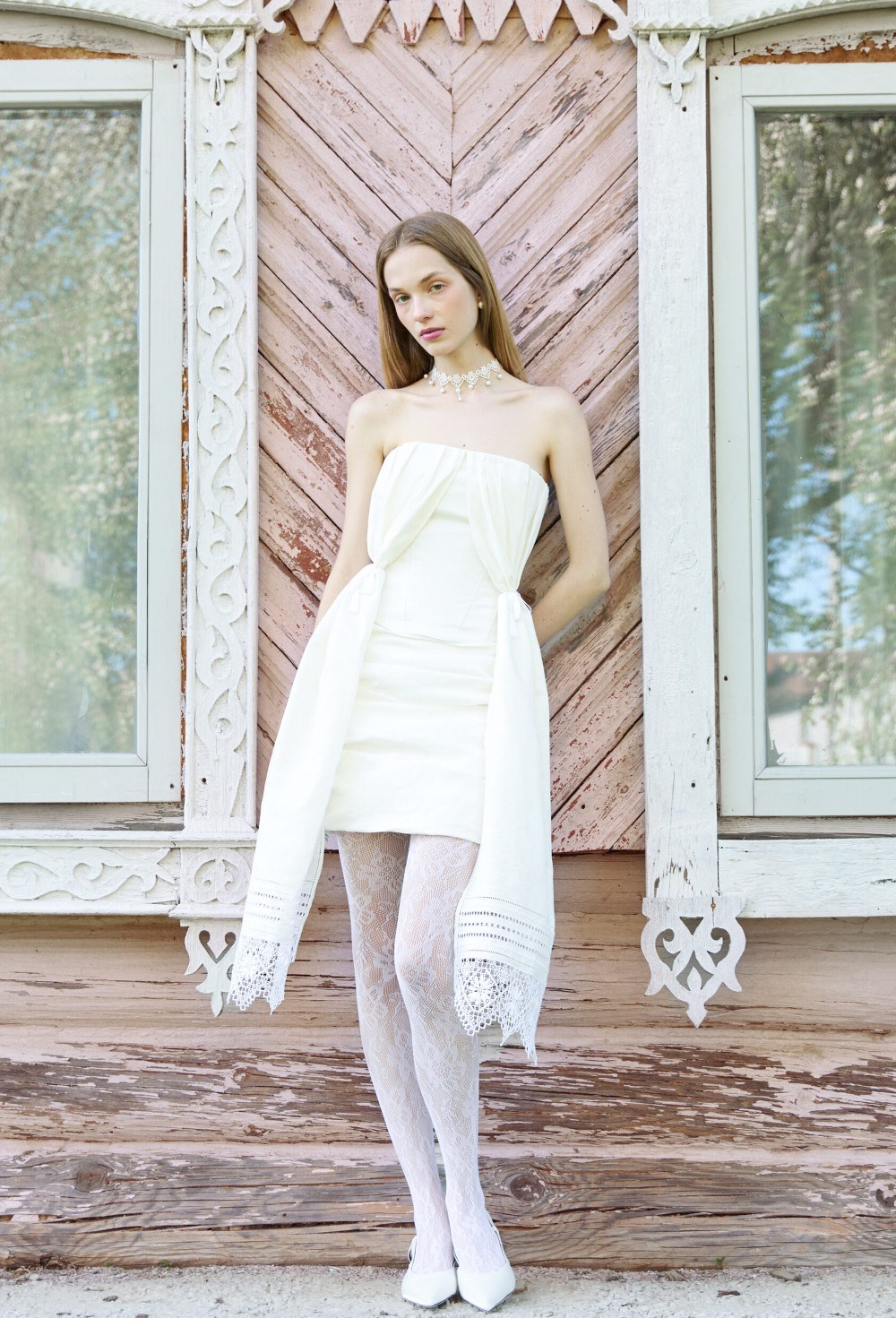 Юбка из льна - фото 107954