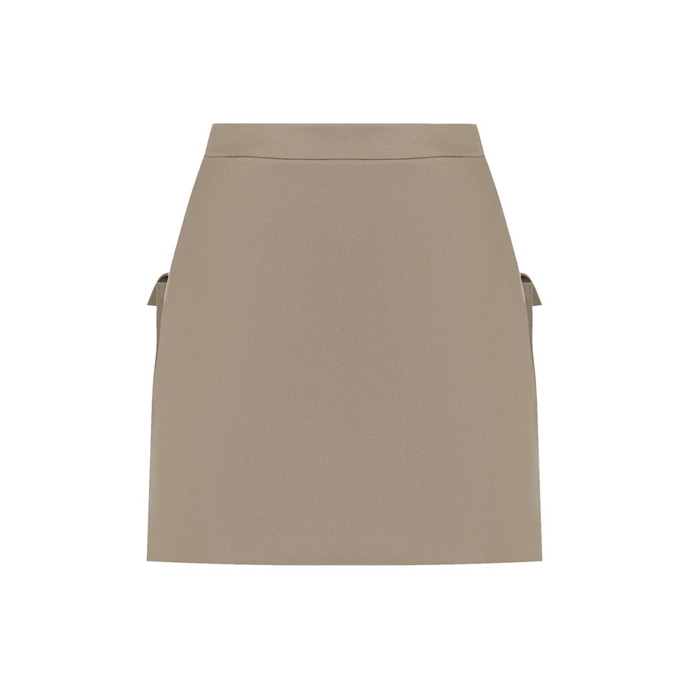 Юбка с объемными карманами - фото 107979