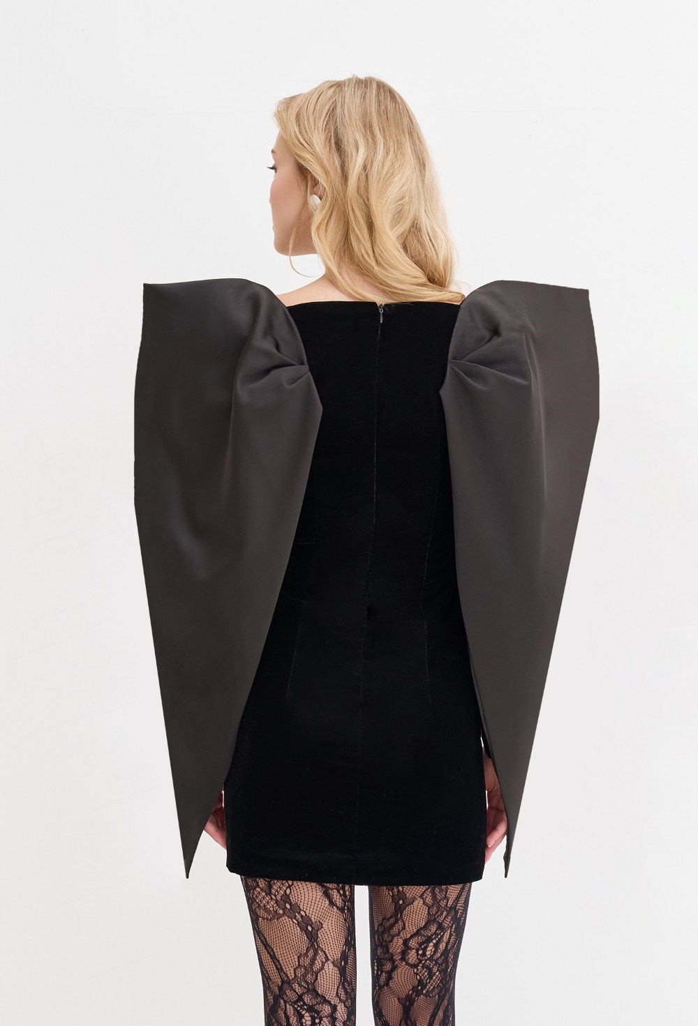 Платье с рукавами "Платок" - фото 108035