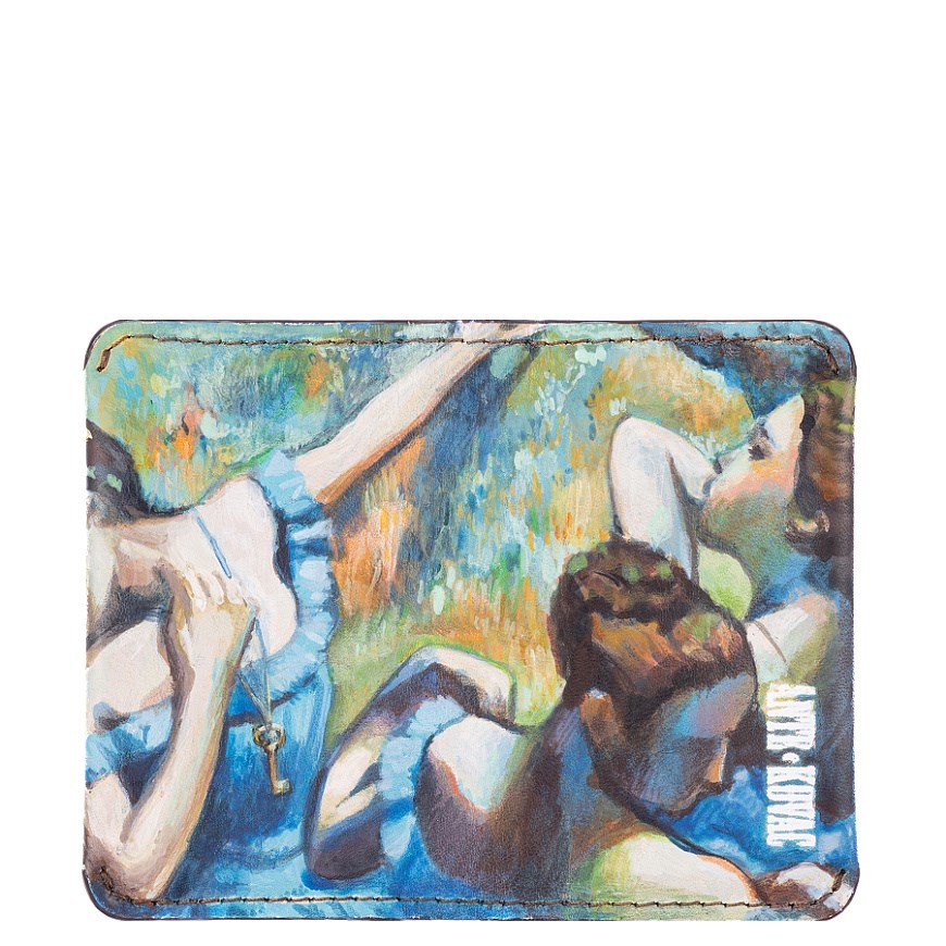 Чехол для карт "Голубые танцовщицы" - фото 108380