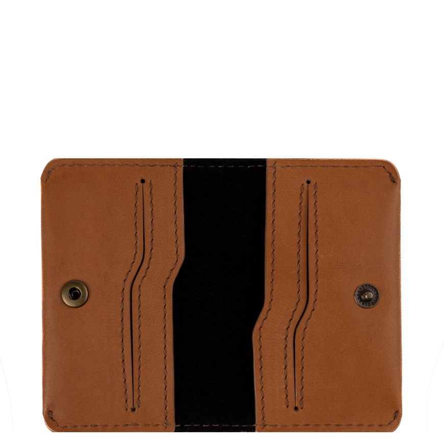 Чехол для карт "Butterfly" в охре - фото 108387