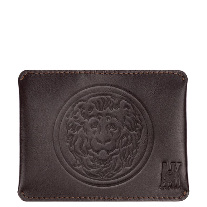 Чехол для карт "Хранитель" в коричневом - фото 108398