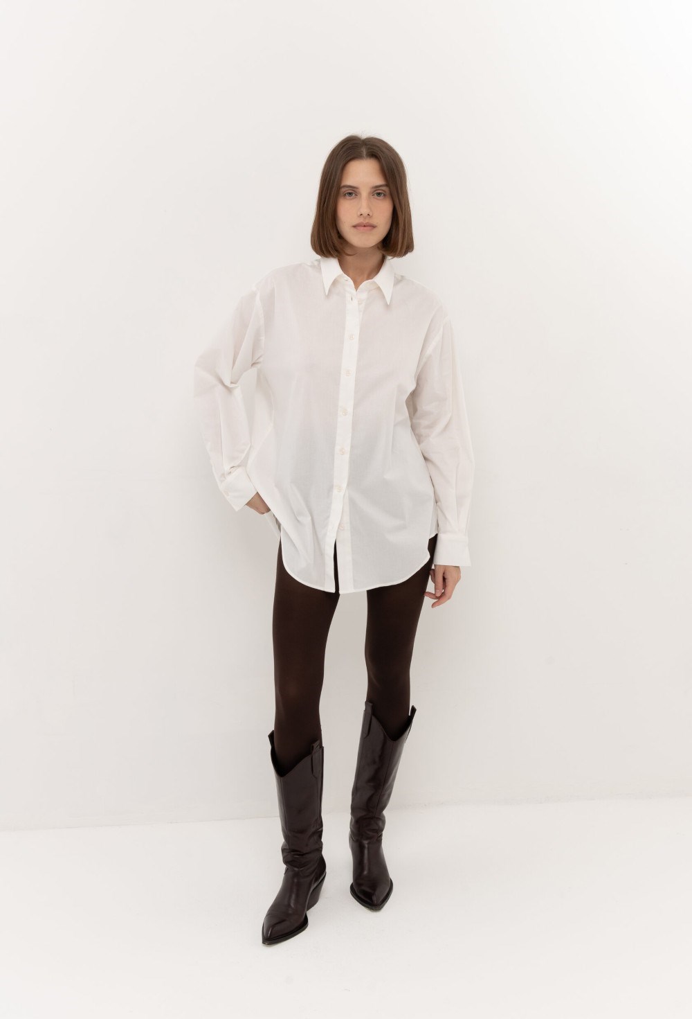 Рубашка oversize "The first time" - фото 108446