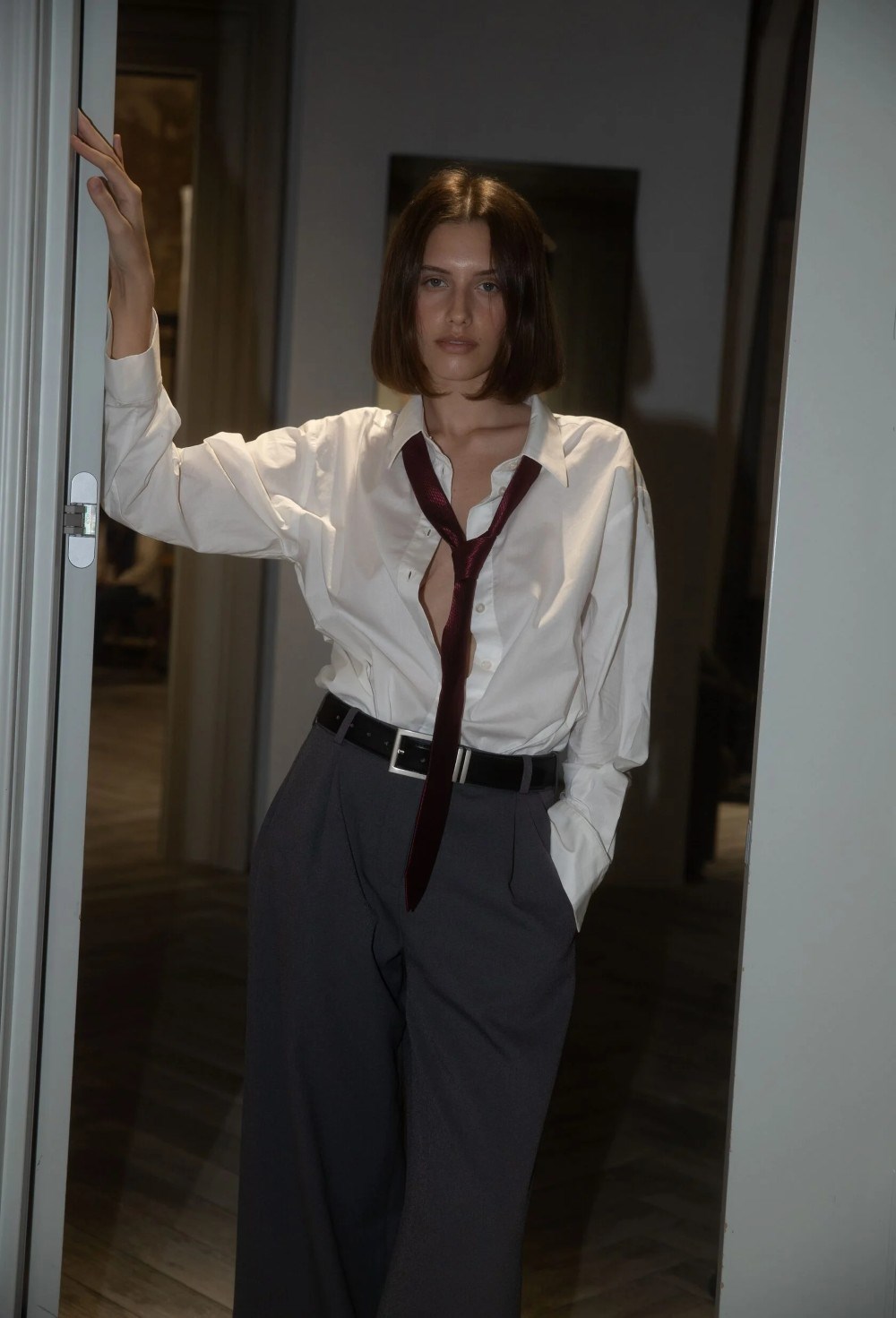 Рубашка oversize "The first time" - фото 108449