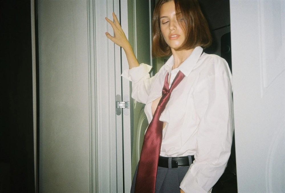 Рубашка oversize "The first time" - фото 108450