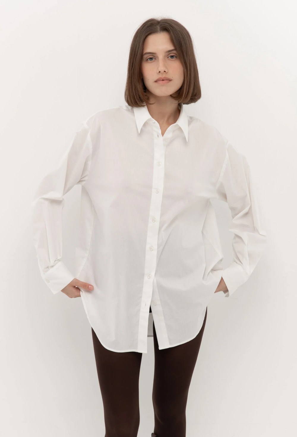 Рубашка oversize "The first time" - фото 108451