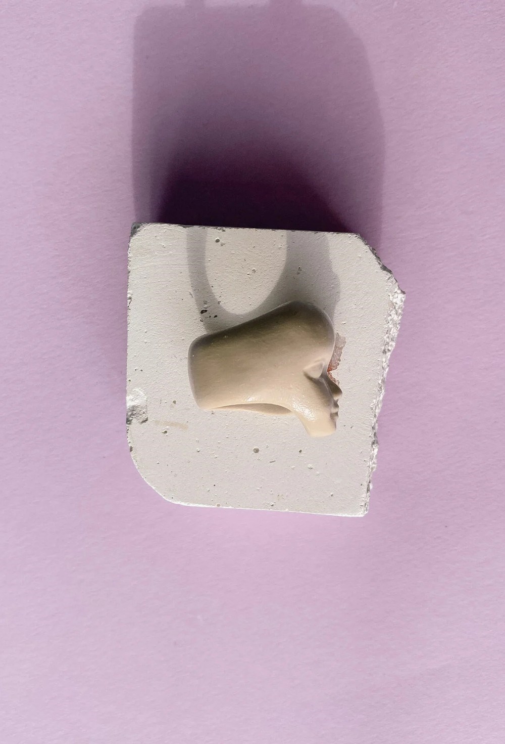 Бежевое кольцо мини с кварцем - фото 108653