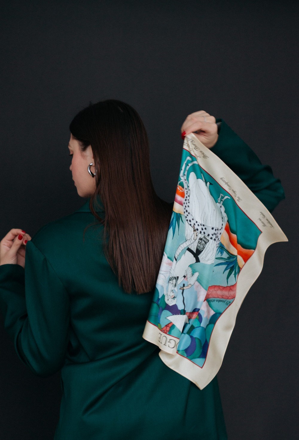 Платок Vogue January 1922 - фото 108945