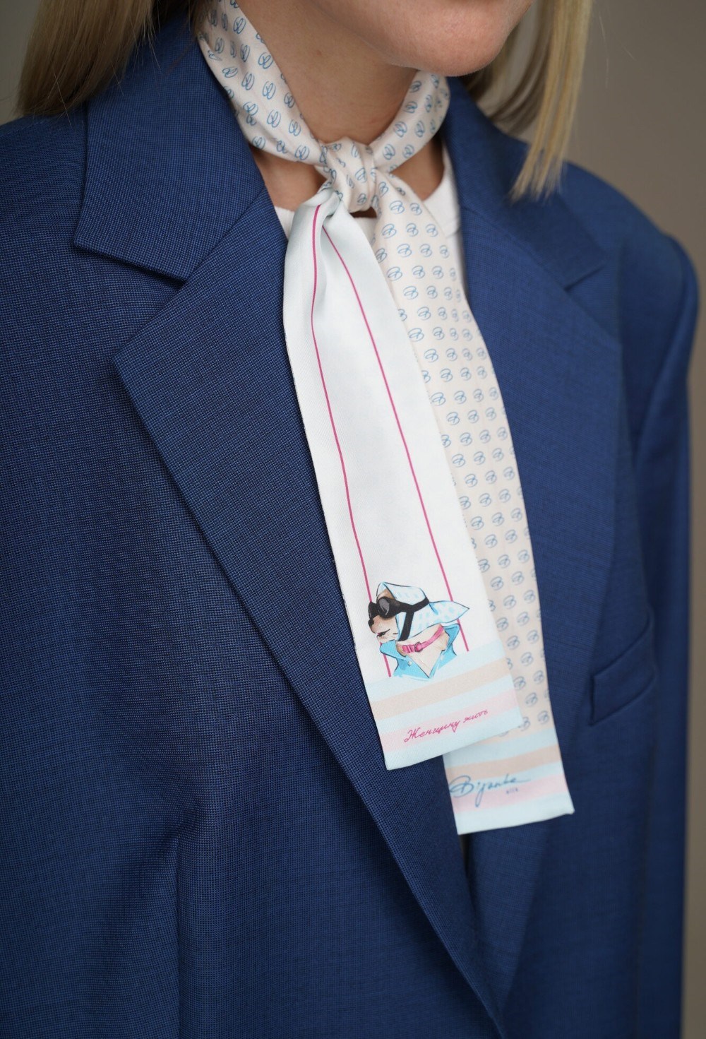 Шарф твилли Женщину жить - фото 108949