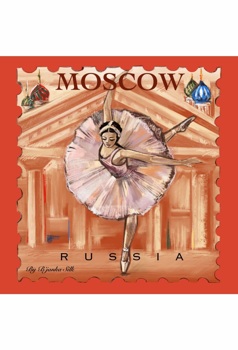 Платок Москва - фото 108964
