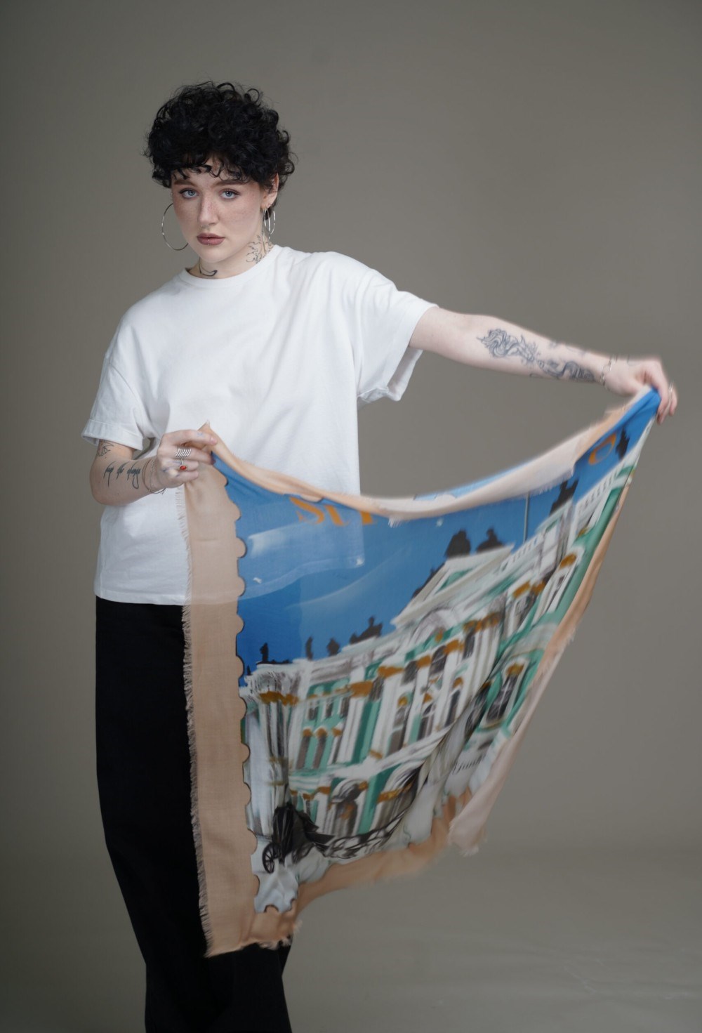 Платок Санкт-Петербург - фото 108971