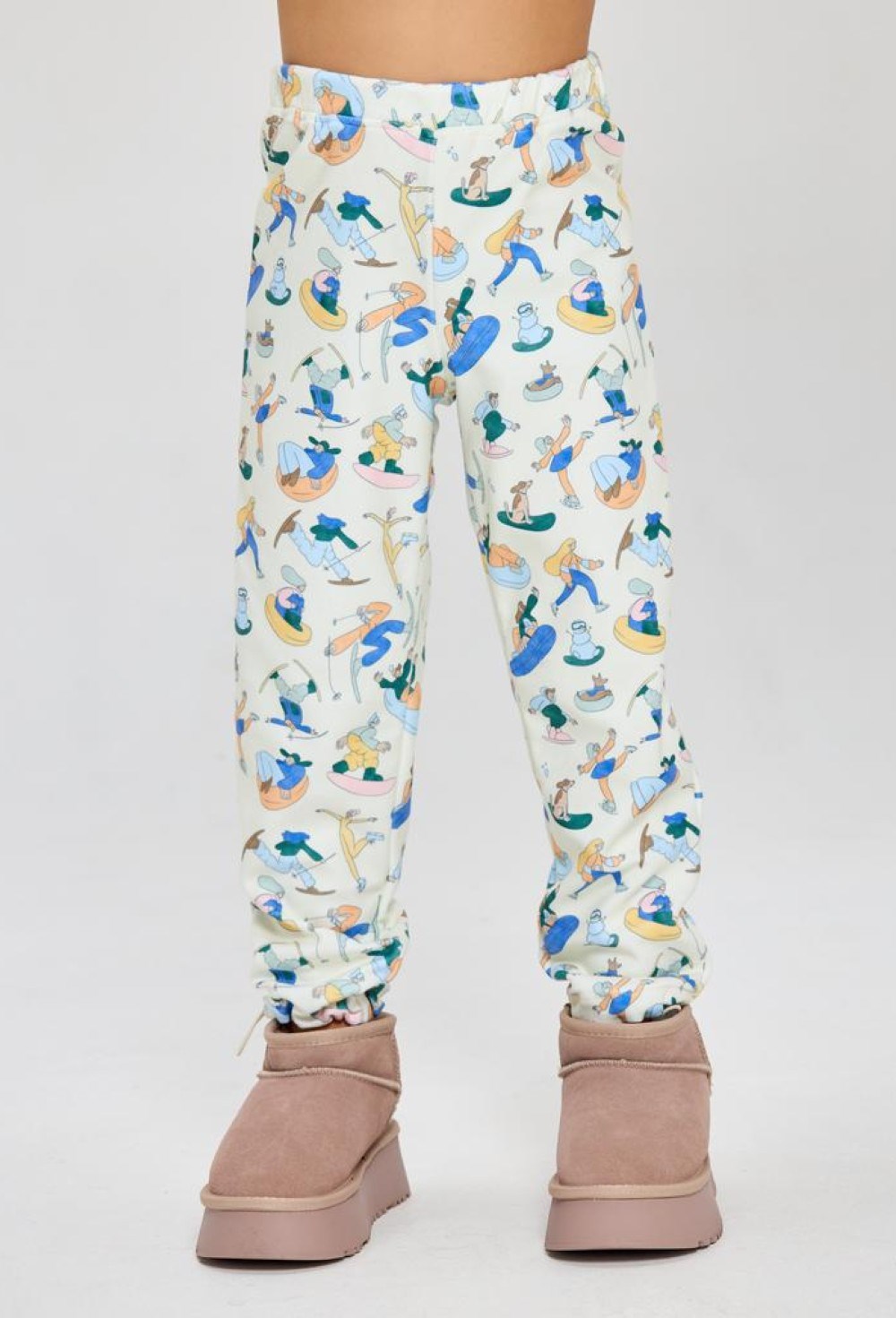 Костюм флисовый, с авторским принтом - фото 109073