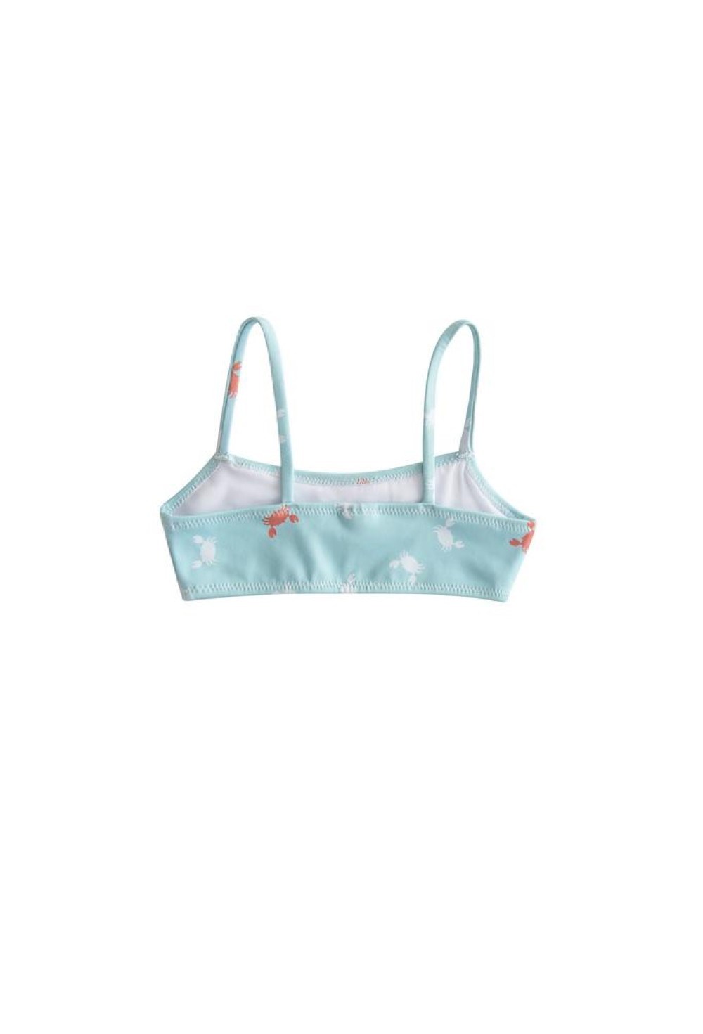 Купальник раздельный, принт "Крабики" - фото 109097