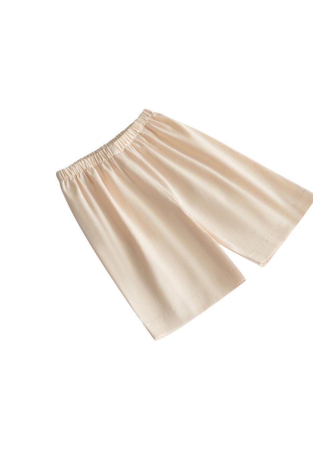 Пижама летняя с воротником «Абрикосовый крем» - фото 109125