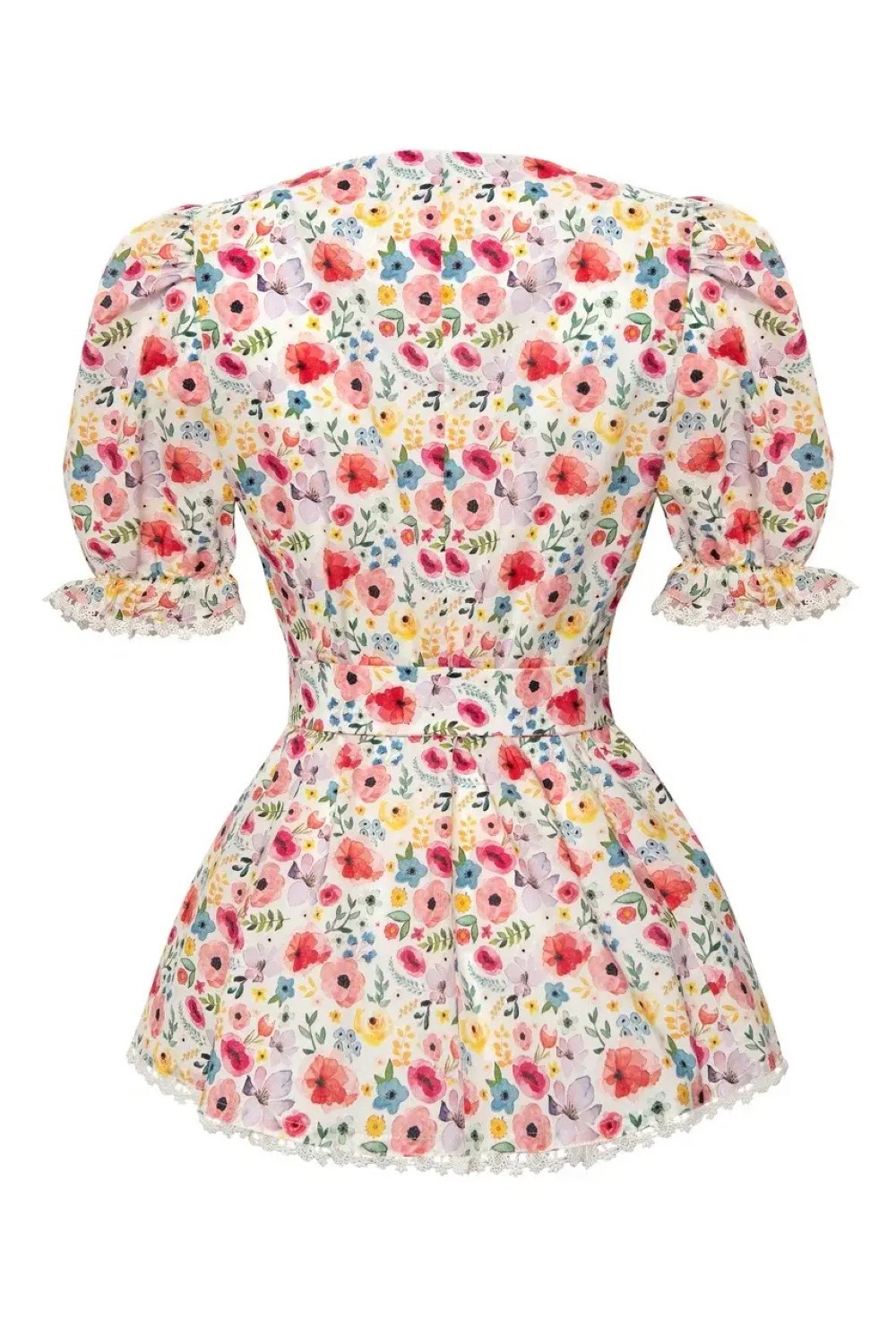 «Flower blouse» Блуза из хлопка - фото 109318