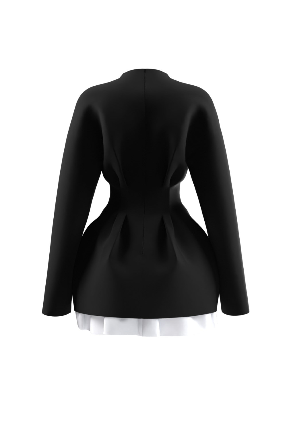 «Doll dress» платье из объемного хлопка - фото 109382