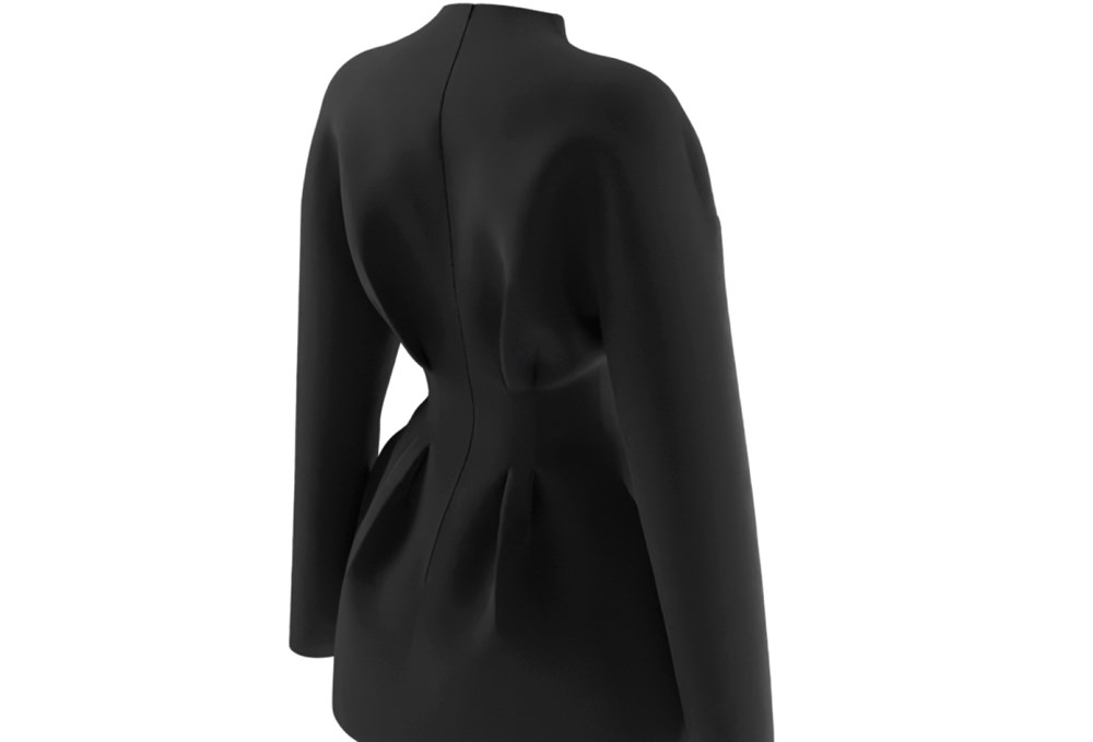 «Doll dress» платье из объемного хлопка - фото 109384