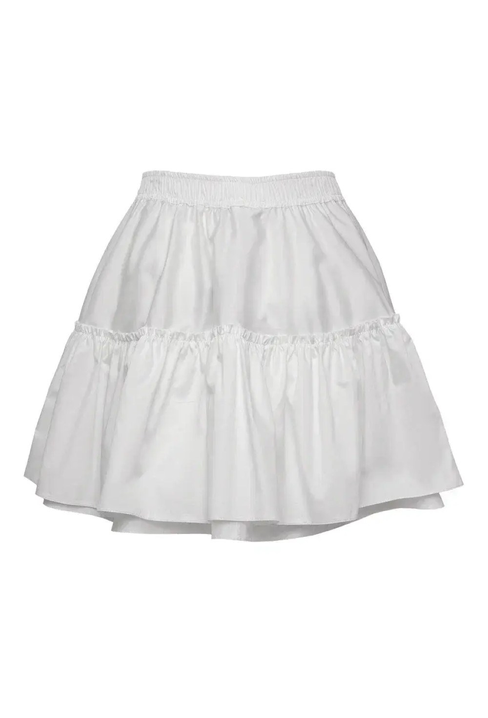«Doll skirt» юбка с воланами из натурального хлопка - фото 109388
