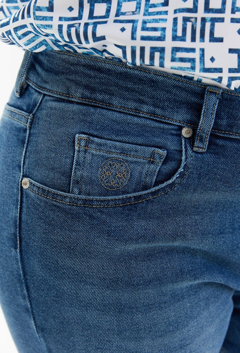 Джинсы Cosmo Marble Premium Flex - фото 109493