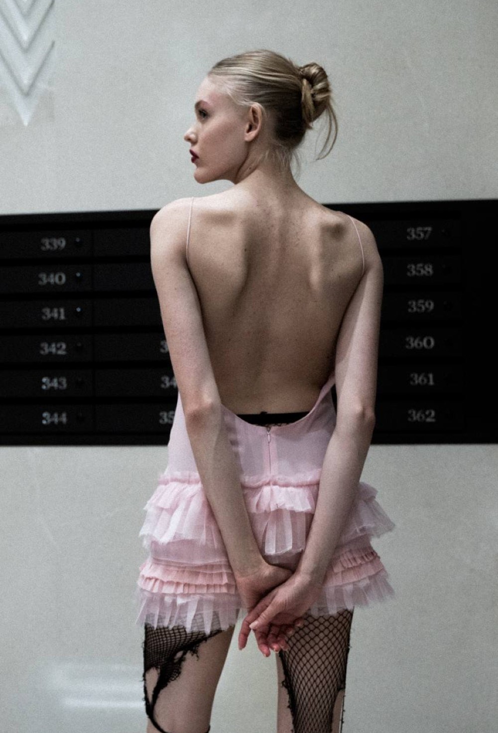 Платье с плиссировкой - фото 109641