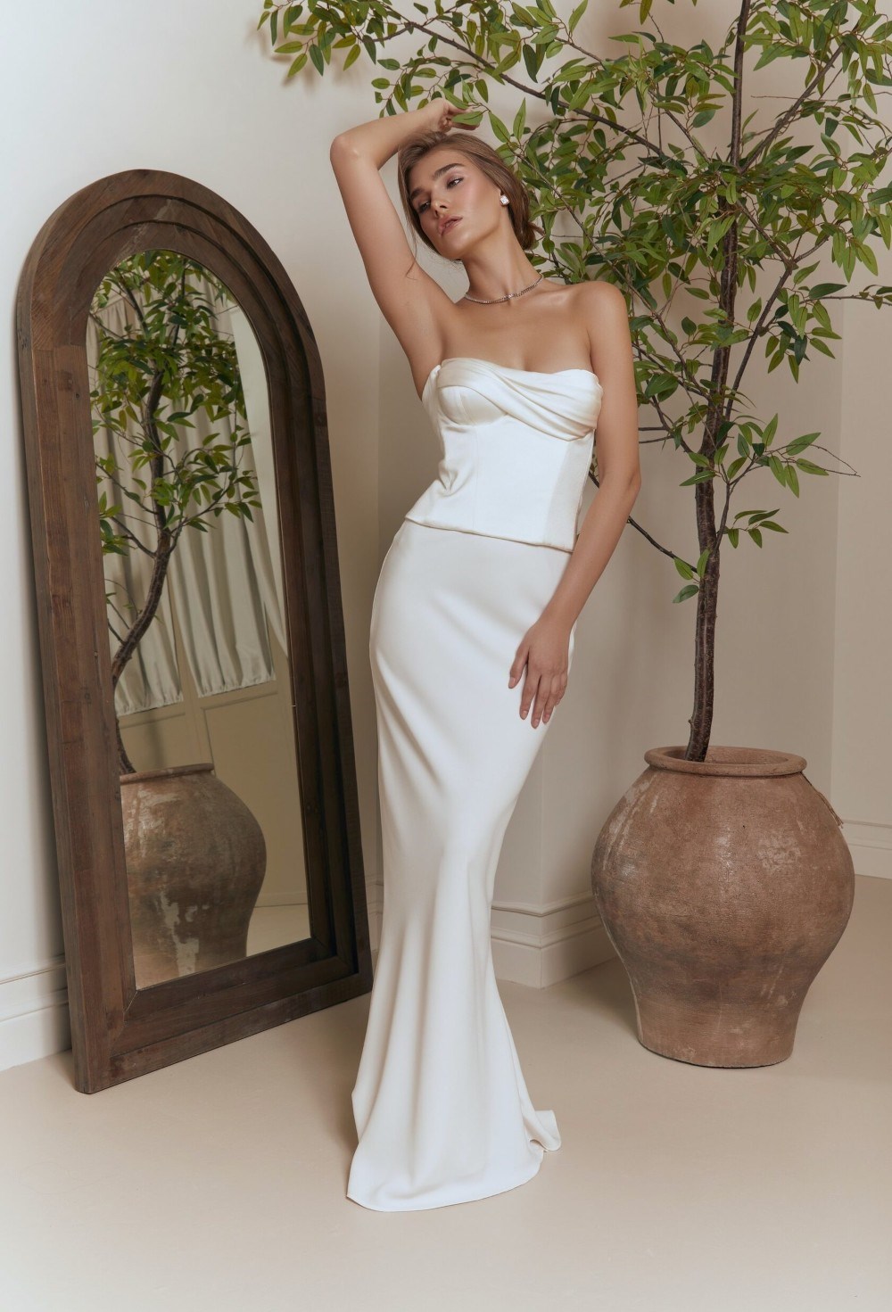 Корсет с драпировкой - фото 109667