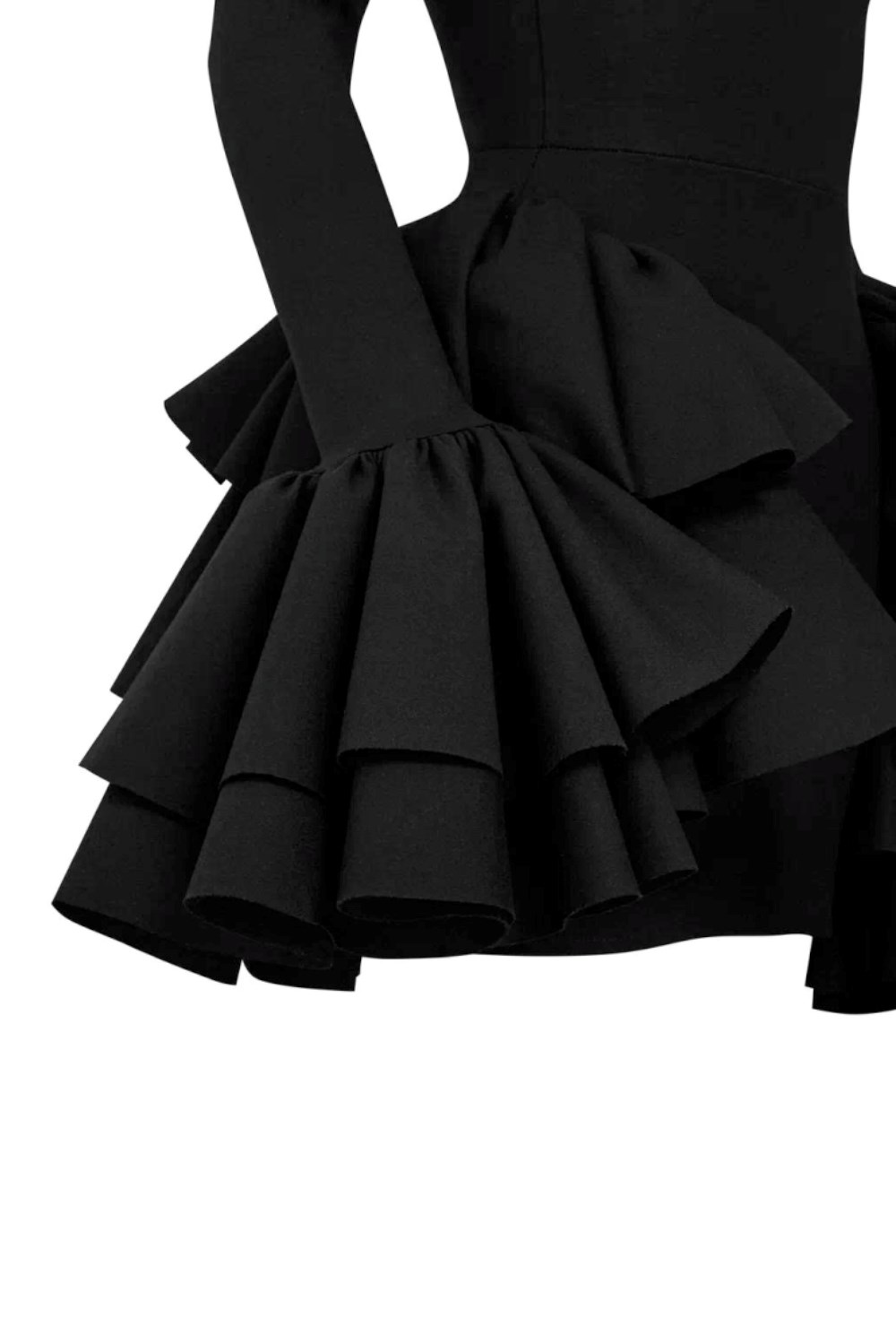 Платье Black Flower - фото 109803