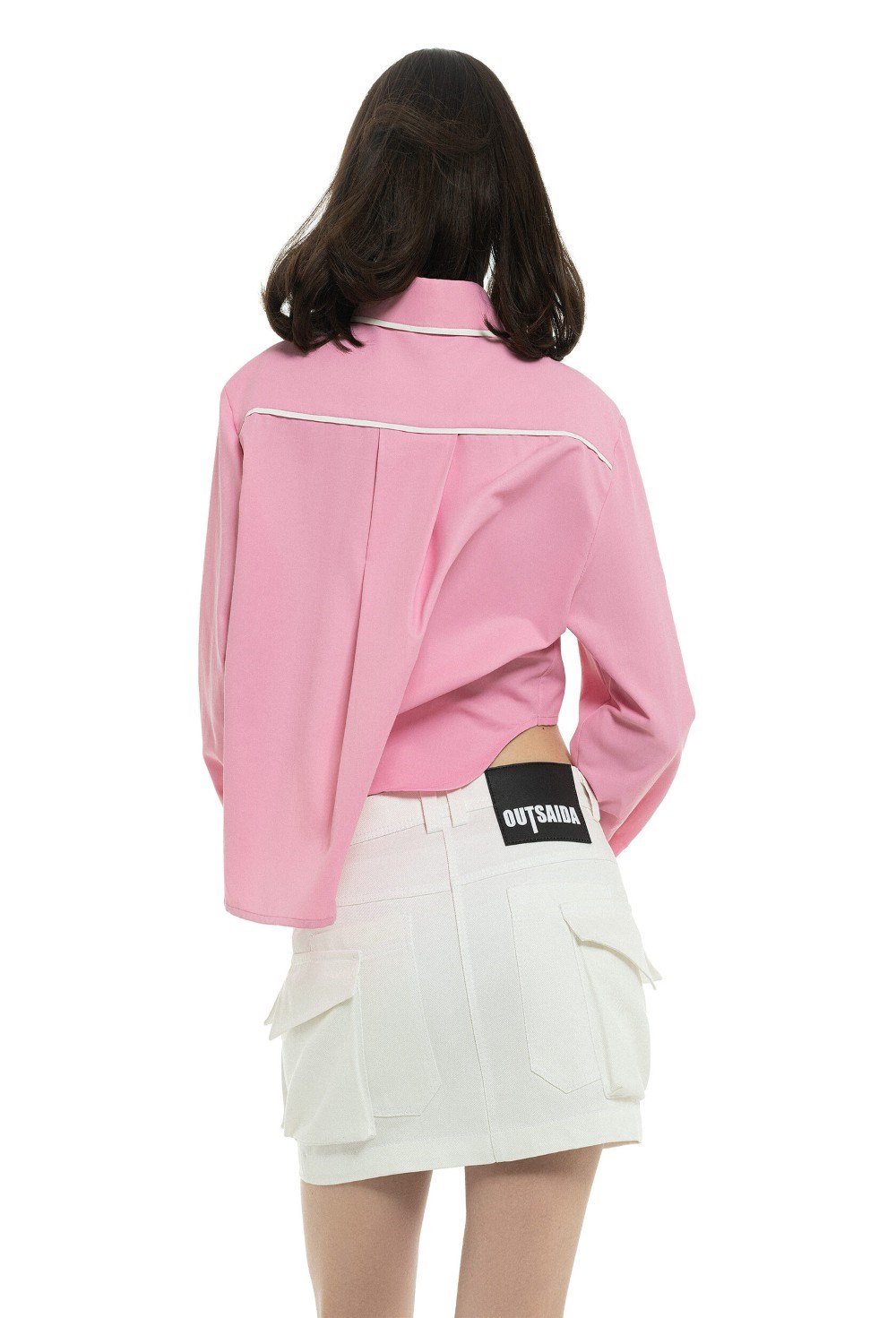 Джинсовая юбка-карго - фото 109921