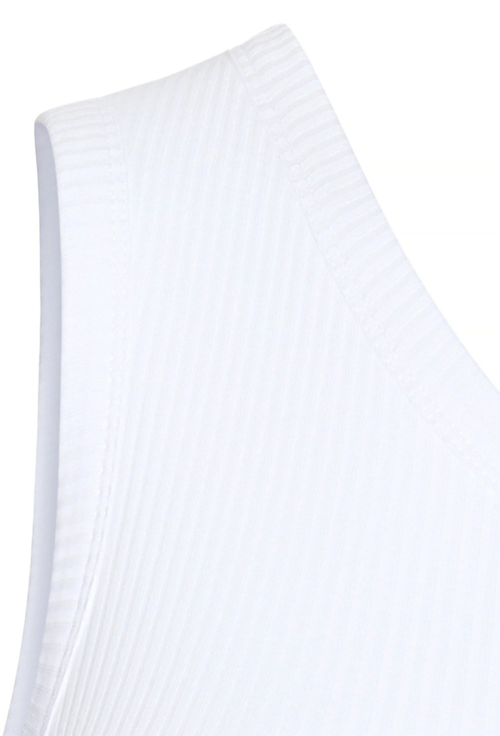 Топ на одно плечо из плотного трикотажа - фото 109957