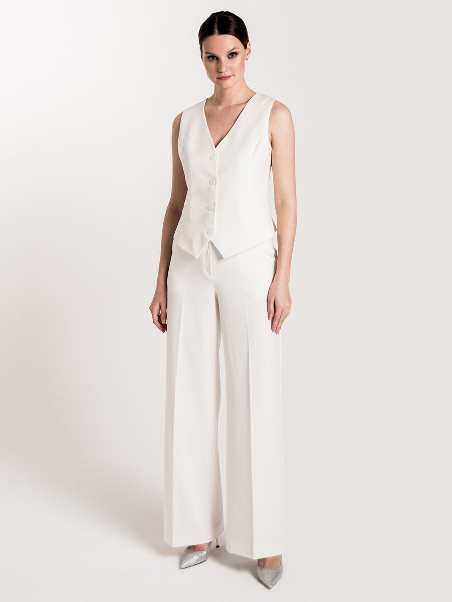 Брюки широкие - фото 110055