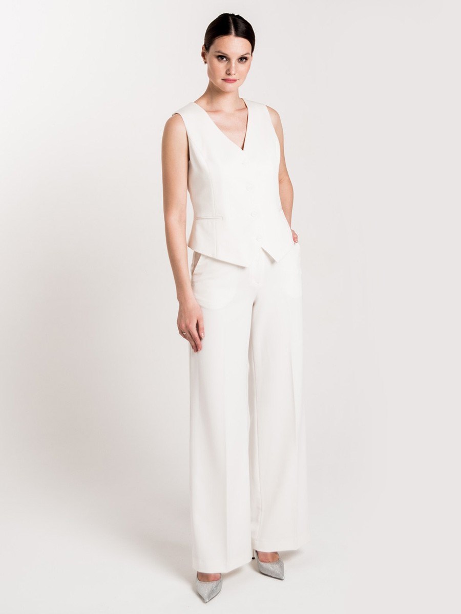 Брюки широкие - фото 110056