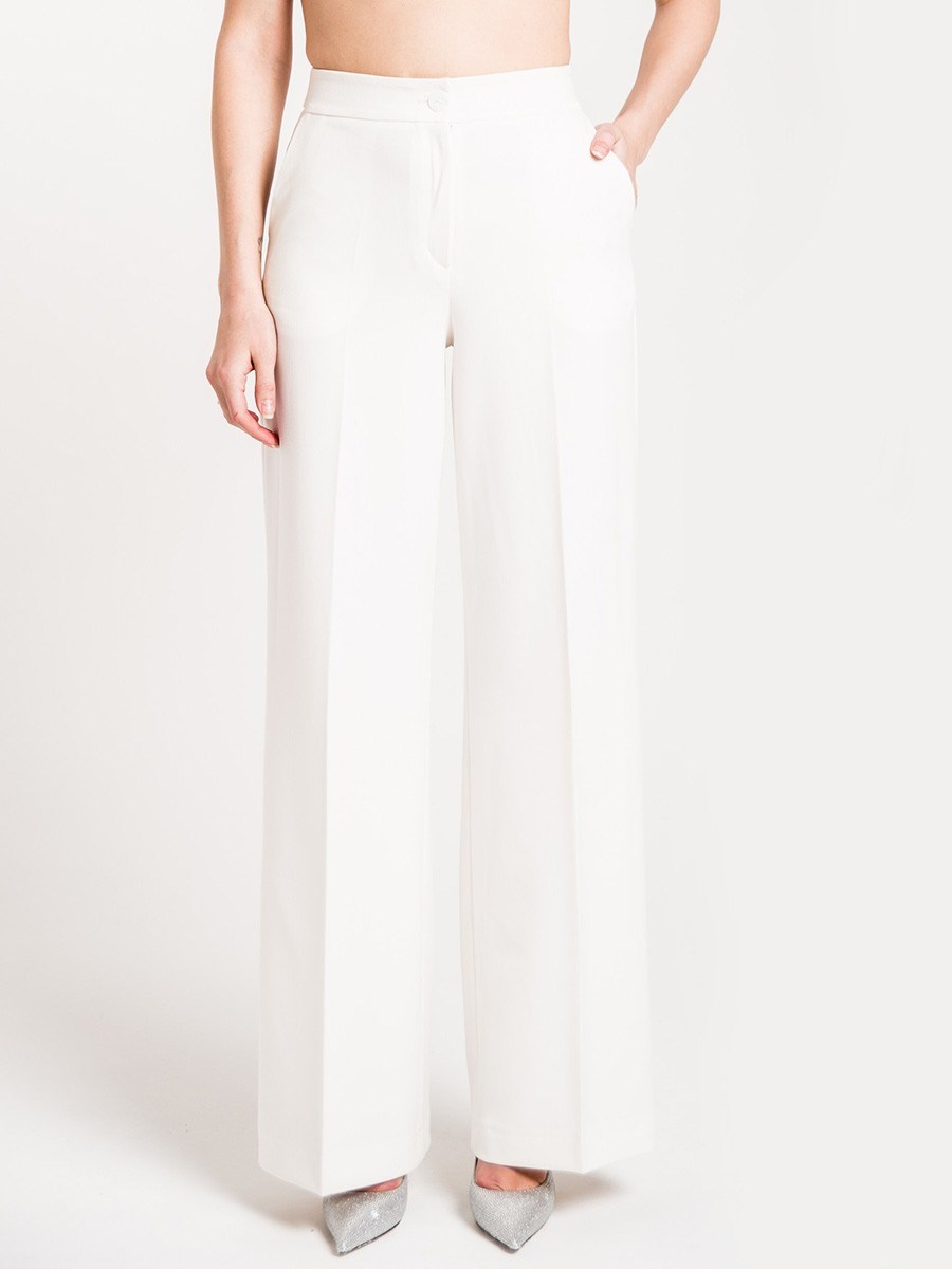 Брюки широкие - фото 110057