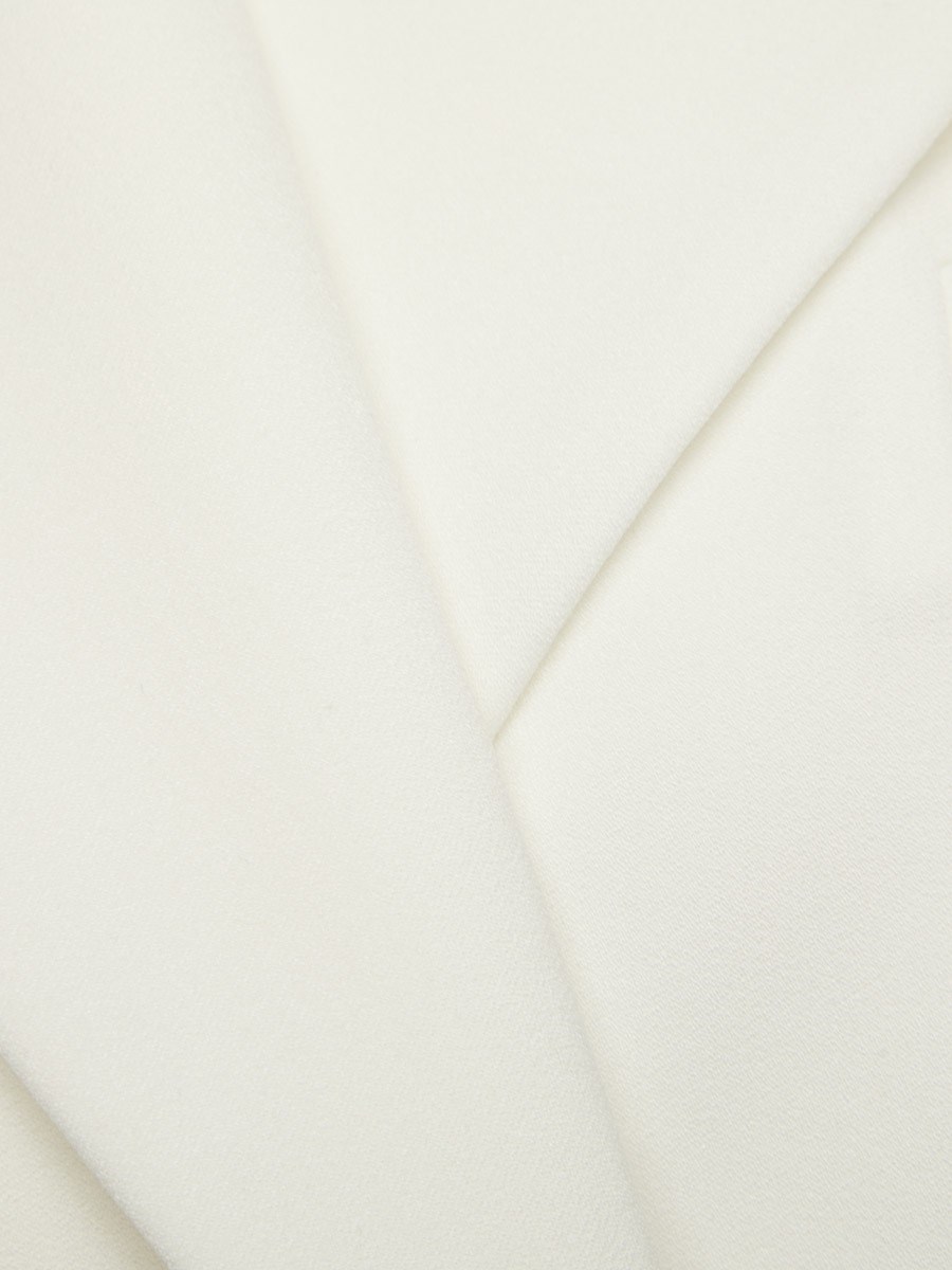 Двубортный жилет с объемными плечами - фото 110218