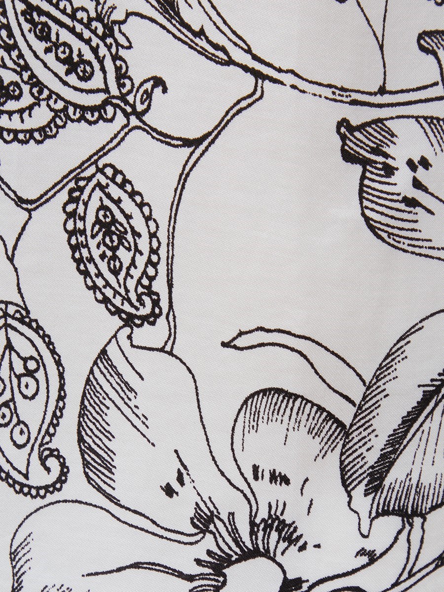 Костюм в пижамном стиле из вискозы - фото 110308