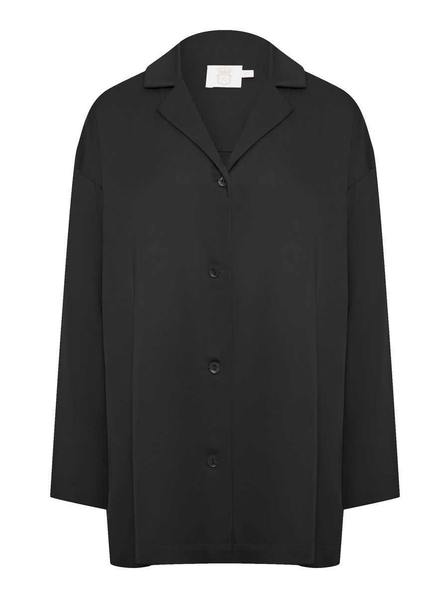 Пижамный костюм из шелковистой вискозы - фото 110314