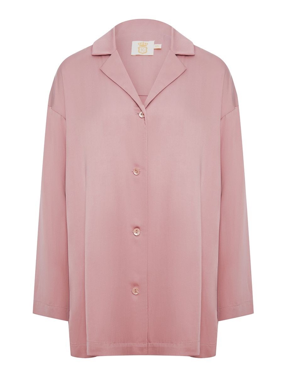 Пижамный костюм из шелковистой вискозы - фото 110322