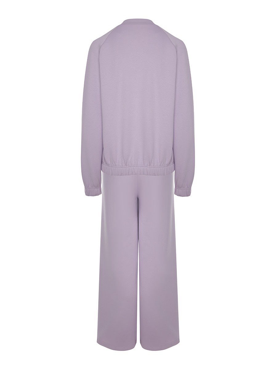 Пижамный костюм из шелковистой вискозы - фото 110329