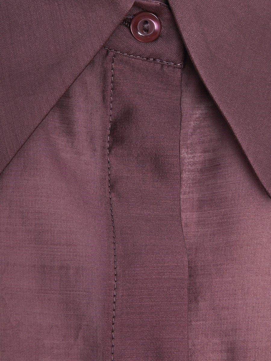 Рубашка полупрозрачная из хлопка с вискозой - фото 110438