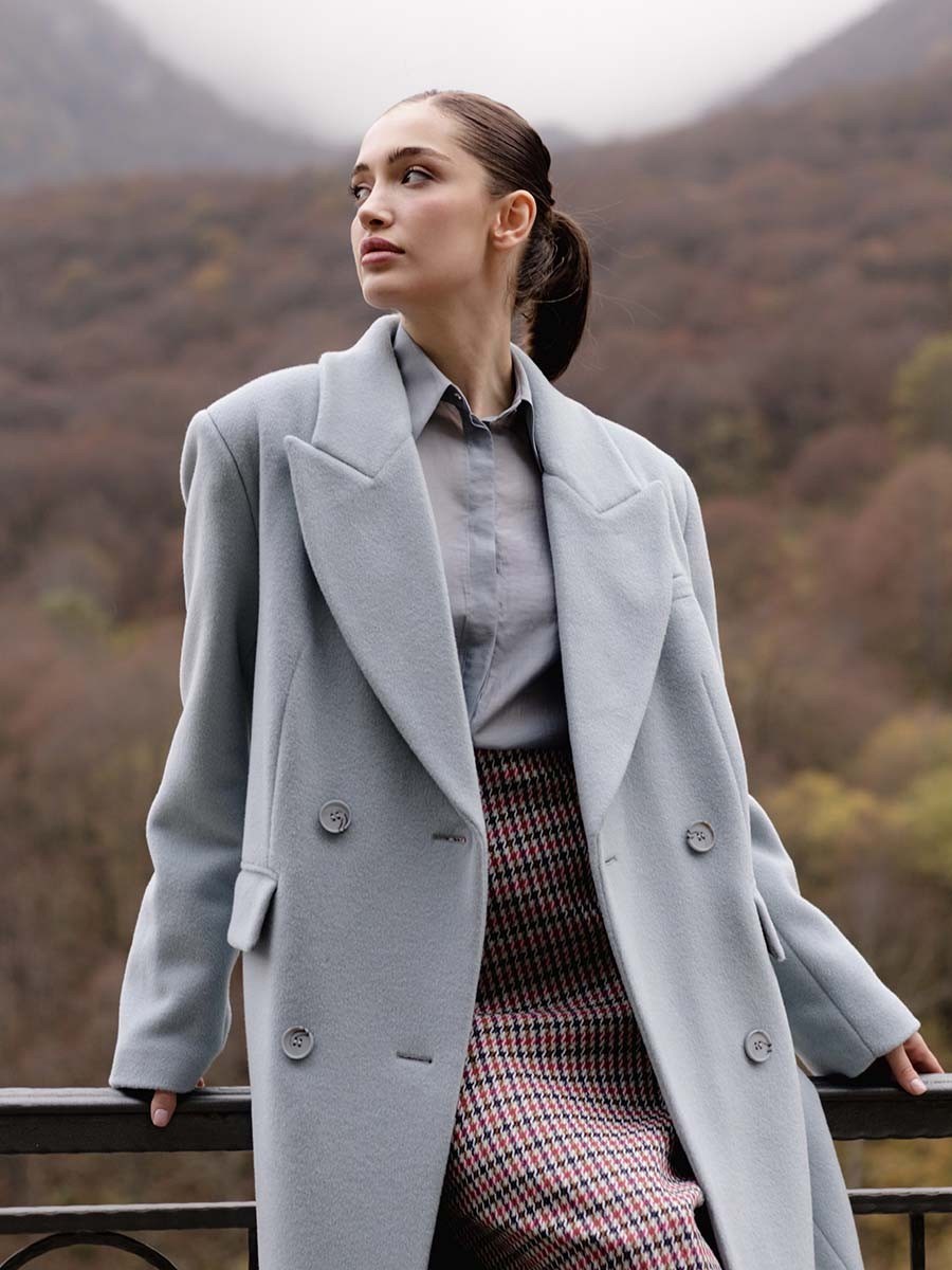 Рубашка полупрозрачная из хлопка с вискозой - фото 110461